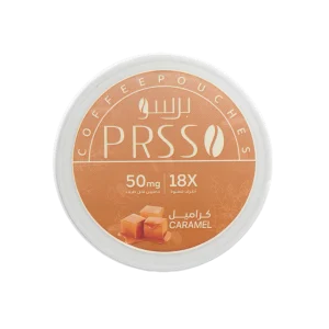 Prsso Coffee Pouch | Caramel 18Pcs